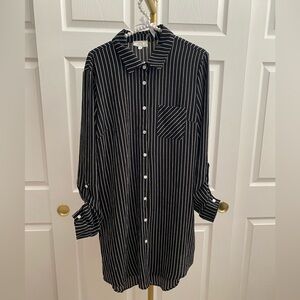 Have Black and White Striped Shirt